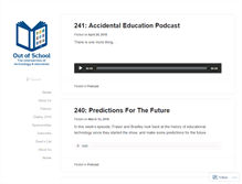 Tablet Screenshot of outofschool.net